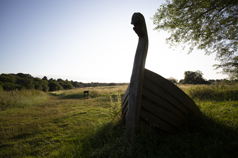 West Stow Viking Boat